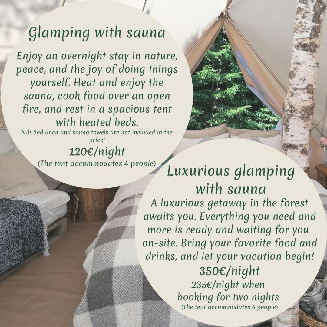 Hotel Kuusehaldja Glamping Kohila Zewnętrze zdjęcie