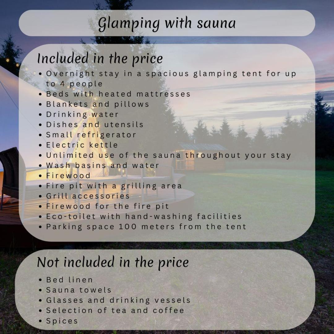 Hotel Kuusehaldja Glamping Kohila Pokój zdjęcie